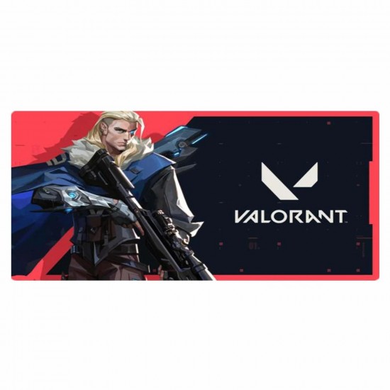 VALORANT 2 OYUNCU MOUSE PAD 70X30 CM KAYMAZ DİKİŞLİ